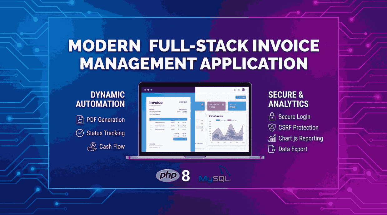 Professional Invoice Generator & Management System